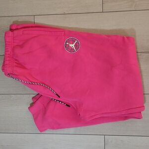 Jordan Womens  Pink Joggers XXL